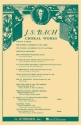 Johann Sebastian Bach, Christ Lay In Death's Dark Prison SATB Chorpartitur