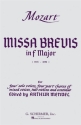 Wolfgang Amadeus Mozart, Missa Brevis In F Major K.192 SATB Chorpartitur