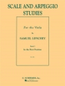 Scale and Arpeggio Studies vol.1 for viola