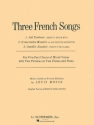 Louis Moyse, 3 French Songs SSATB, 2 Flutes, 1 Piccolo + Piano Chorpartitur