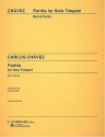 Carlos Chvez, Partita for Solo Timpani Timpani Buch