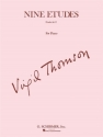 Virgil Thomson, Nine Etudes For Piano Set Two Klavier Buch