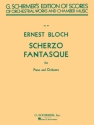 Ernest Bloch, Scherzo Fantasque Piano and Orchestra Partitur