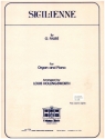 Sicilienne for organ and piano 2 scores