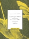 Ralph Vaughan Williams, String Quartet in G Minor Streichquartett Partitur