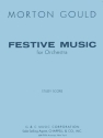 Morton Gould, Festive Music Orchestra Partitur