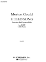 M Gould, Hello Song Pno From The Bell System Ride SATB Chorpartitur