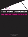 Morton Gould, Ten for Deborah Klavier Buch