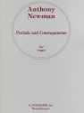 Anthony Newman, Prelude and Contrapunctus Orgel Buch