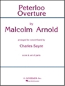 M Arnold, Peterloo Overture Concert Band Partitur