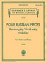 Four Russian Pieces Violine und Klavier Buch