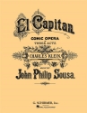 John Philip Sousa, El Capitan Vocal Klavierauszug