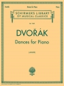 Antonn Dvork, Dances For Piano Klavier Buch