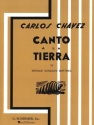 Carlos Chvez, Canto A La Tierra Vocal Blatt