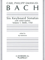 Carl Philipp Emanuel Bach, Six Keyboard Sonatas - Volume 1: Berlin, 17 Klavier Buch