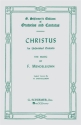 Felix Mendelssohn Bartholdy, Christus SATB Chorpartitur