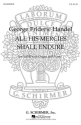 Georg Friedrich Hndel, All His Mercies Shall Endure SATB Chorpartitur