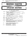 Gregg Smith, O Jeanie, There's Naething To Fear Ye SATB a Cappella Chorpartitur