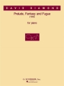 David Diamond, Prelude, Fantasy & Fugue Klavier Buch