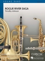 Timothy Johnson, Rogue River Saga Concert Band Partitur + Stimmen