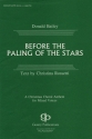 Christina Rossetti_Donald Bailey, Before the Paling of the Stars SATB a Cappella Chorpartitur