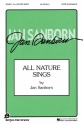 Jan Sanborn, All Nature Sings SATB Chorpartitur