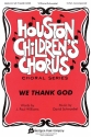 David Schwoebel_J. Paul Williams, We Thank God 2-Part Choir Chorpartitur