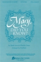 Buddy Greene_Mark Lowry, Mary Did You Know? 2-Part Choir Chorpartitur