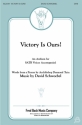 David Schwoebel, Victory Is Ours Vocal Chorpartitur