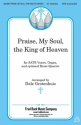 Praise, My Soul, The King Of Heaven SATB Chorpartitur