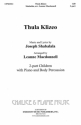 Leanne Macdonell, Thula Klizeo Chor Chorpartitur