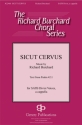 Richard Burchard, Sicut Cervus SATB a Cappella Chorpartitur