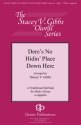 Dere's No Hidin' Place Down Here TTBB a Cappella Chorpartitur