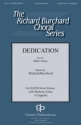 Richard Burchard, Dedication SATB Chorpartitur