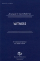 Witness SATB Chorpartitur