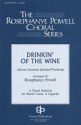 Drinkin' Of The Wine SATB Chorpartitur