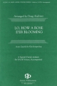 Lo, How a Rose E'er Blooming SATB Chorpartitur