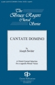 Jzef Swider, Cantate Domino Chor Chorpartitur