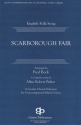 Scarborough Fair SATB Chorpartitur