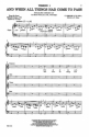 C. Gregor, And When All Things Had Come To Pass SATB and Keyboard Chorpartitur