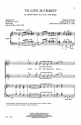 John D. Hatton, To Live Is Christ SATB and Organ Chorpartitur