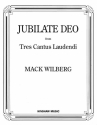 Mack Wilberg, Jubilate Deo SATB Divisi, Chorpartitur