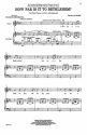 Nicholas White, How Far Is It To Bethlehem? SATB and Keyboard Chorpartitur