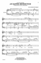 Paul Leddington Wright, An Easter Benediction SATB and Keyboard Chorpartitur