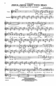 Jesus, Jesus, Rest Your Head SATB, Keyboard, Harp Or Handbells Chorpartitur