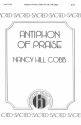 Nancy Cobb, Antiphon Of Praise SATB and Organ Chorpartitur