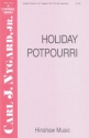 Holiday Potpourri SATB and Keyboard Chorpartitur