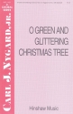 O Green And Glittering Christmas Tree SATB and Keyboard Chorpartitur