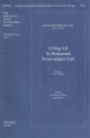 Georg Gottfried Muller, O Sing All Ye Redeemed From Adam's Fall SATB and Organ Chorpartitur