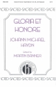 Johann Michael Haydn, Gloria Et Honore SATB and Keyboard Chorpartitur